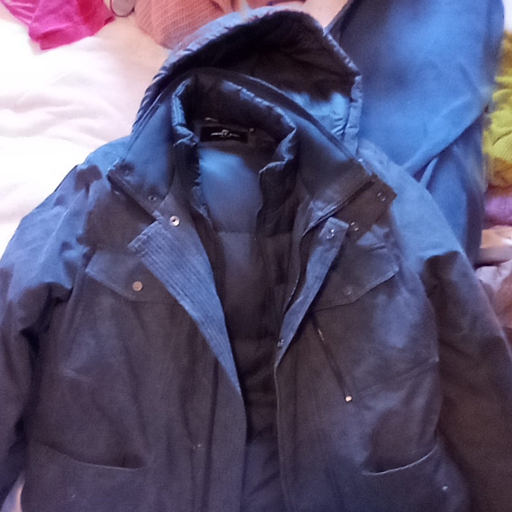 Green Winter  down Jacket - Picture 5 of 5